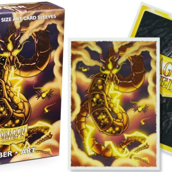 Protetor de Cartas 59mm x 85mm (Small) Arte Syber c/ 60 - Dragon Shield