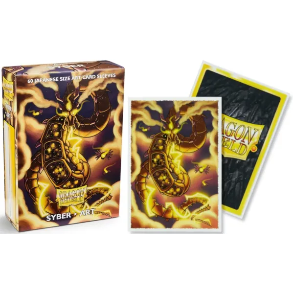 Protetor de Cartas 59mm x 85mm (Small) Arte Syber c/ 60 - Dragon Shield