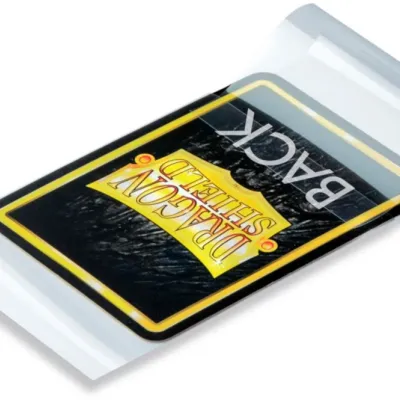 Protetor de Cartas Interno 63,5mm x 89mm (Padrão) Perfect Fit Transparente selável c/ 100 - Dragon Shield