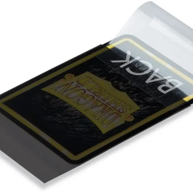 Protetor de Cartas Interno 63,5mm x 89mm (Padrão) Perfect Fit Esfumaçado selável c/ 100 - Dragon Shield
