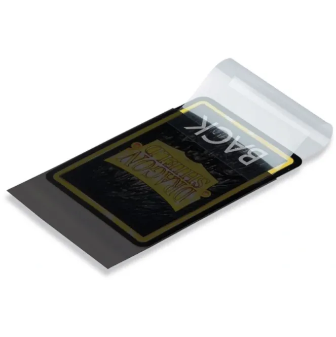 Protetor de Cartas Interno 63,5mm x 89mm (Padrão) Perfect Fit Esfumaçado selável c/ 100 - Dragon Shield