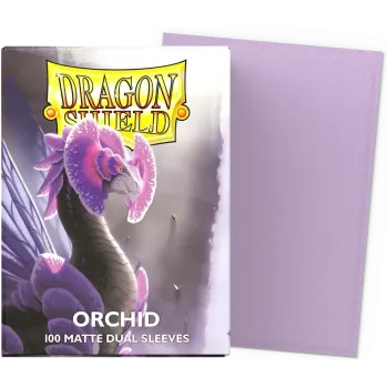Protetor de Cartas 66mm x 91mm (Padrão) Matte Dual Orchid c/ 100 - Dragon Shield