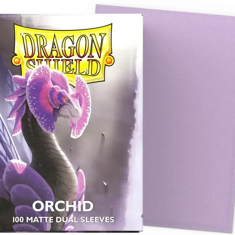 Protetor de Cartas 66mm x 91mm (Padrão) Matte Dual Orchid c/ 100 - Dragon Shield