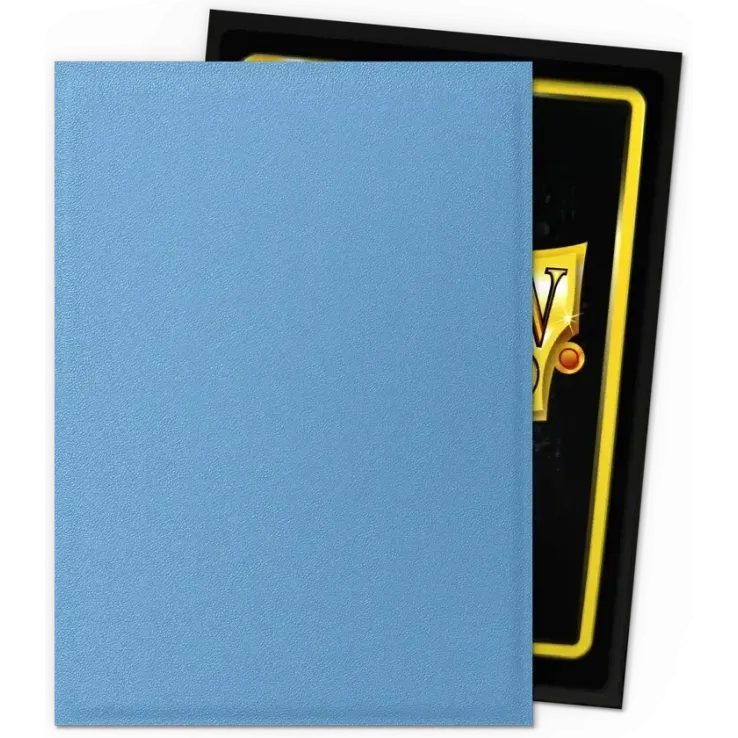 Protetor de Cartas 66mm x 91mm (Padrão) Matte Dual Lagoon c/ 100 - Dragon Shield