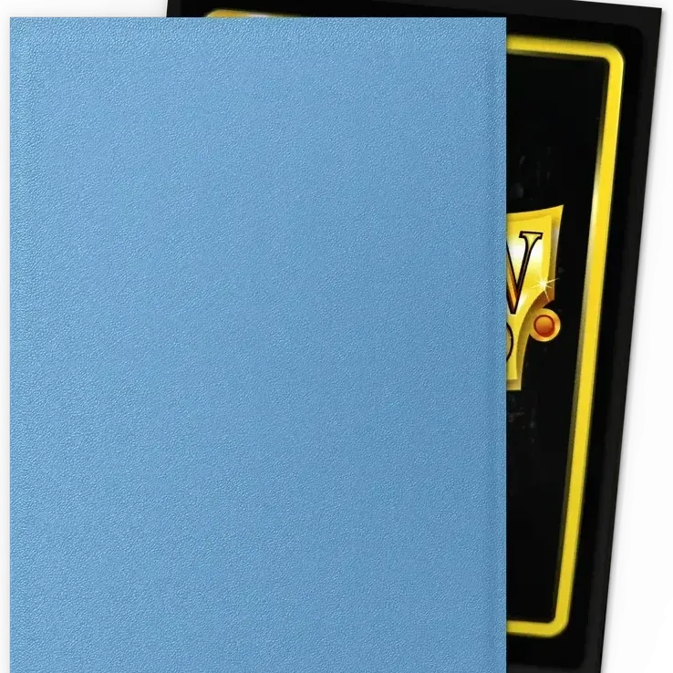 Protetor de Cartas 66mm x 91mm (Padrão) Matte Dual Lagoon c/ 100 - Dragon Shield