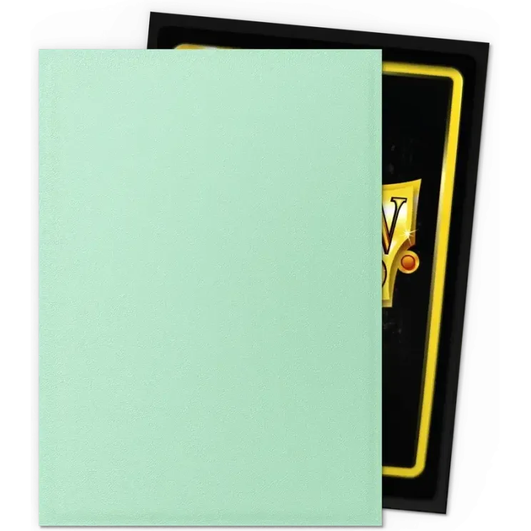 Protetor de Cartas 66mm x 91mm (Padrão) Matte Dual Eucalyptus c/ 100 - Dragon Shield Protetor de Cartas 66mm x 91mm (Padrão) Matte Dual Eucalyptus c/ 100 - Dragon Shield