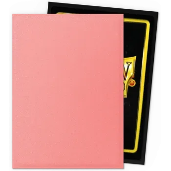 Protetor de Cartas 66mm x 91mm (Padrão) Matte Dual Peach c/ 100 - Dragon Shield