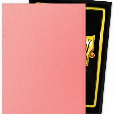 Protetor de Cartas 66mm x 91mm (Padrão) Matte Dual Peach c/ 100 - Dragon Shield