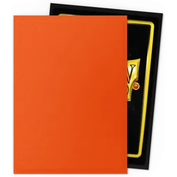 Protetor de Cartas 66mm x 91mm (Padrão) Matte Dual Ember c/ 100 - Dragon Shield