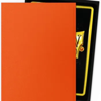 Protetor de Cartas 66mm x 91mm (Padrão) Matte Dual Ember c/ 100 - Dragon Shield