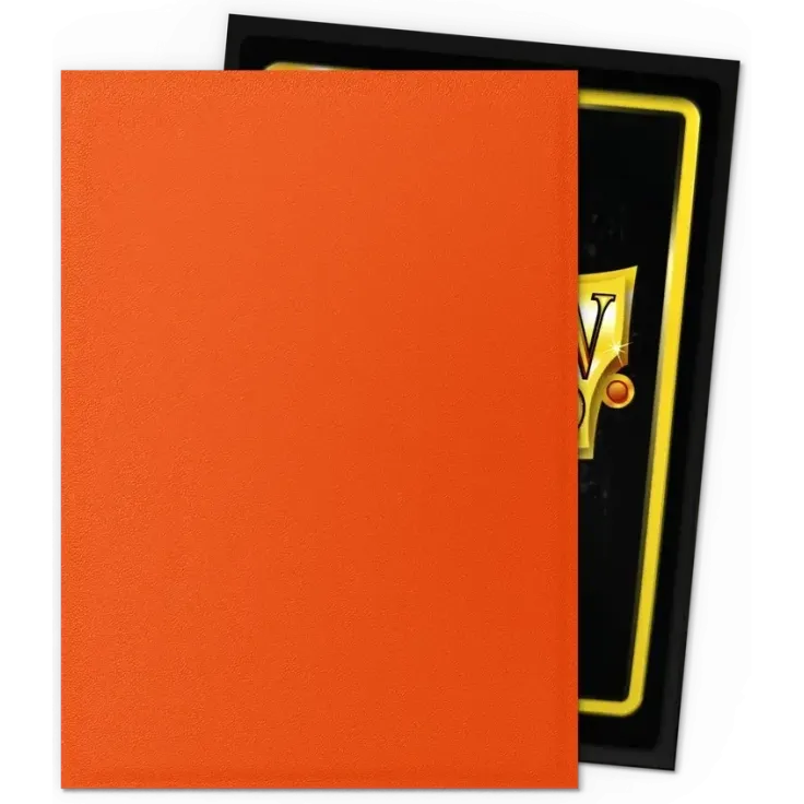 Protetor de Cartas 66mm x 91mm (Padrão) Matte Dual Ember c/ 100 - Dragon Shield Protetor de Cartas 66mm x 91mm (Padrão) Matte Dual Ember c/ 100 - Dragon Shield
