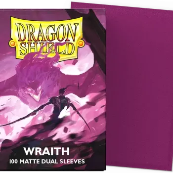 Protetor de Cartas 66mm x 91mm (Padrão) Matte Dual Wraith c/ 100 - Dragon Shield