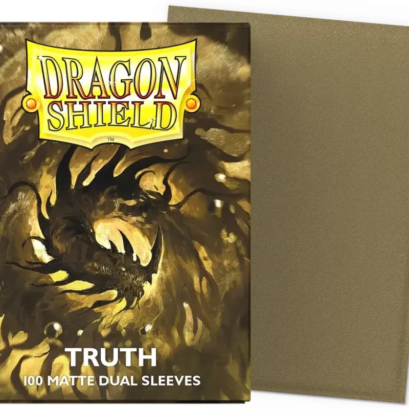 Protetor de Cartas 66mm x 91mm (Padrão) Matte Dual Truth c/ 100 - Dragon Shield