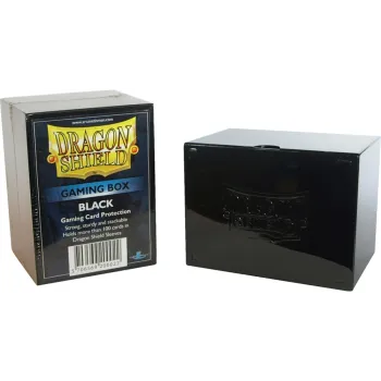 Deck Box Preto p/ 100 cards - Gaming Box - Dragon Shield