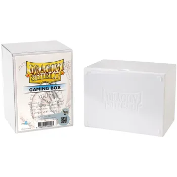 Deck Box Branco p/ 100 cards - Gaming Box - Dragon Shield