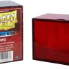 Deck Box Vermelho p/ 100 cards - Gaming Box - Dragon Shield