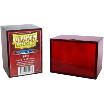 Deck Box Vermelho p/ 100 cards - Gaming Box - Dragon Shield