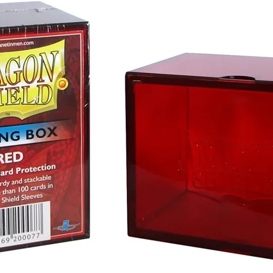 Deck Box Vermelho p/ 100 cards - Gaming Box - Dragon Shield Deck Box Vermelho p/ 100 cards - Gaming Box - Dragon Shield
