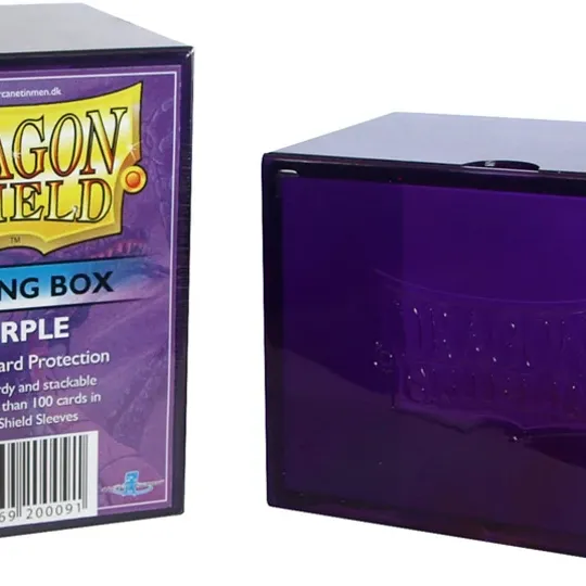 Deck Box Roxo p/ 100 cards - Gaming Box - Dragon Shield Deck Box Roxo p/ 100 cards - Gaming Box - Dragon Shield