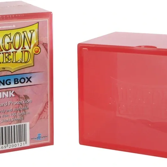 Deck Box Rosa p/ 100 cards - Gaming Box - Dragon Shield Deck Box Rosa p/ 100 cards - Gaming Box - Dragon Shield