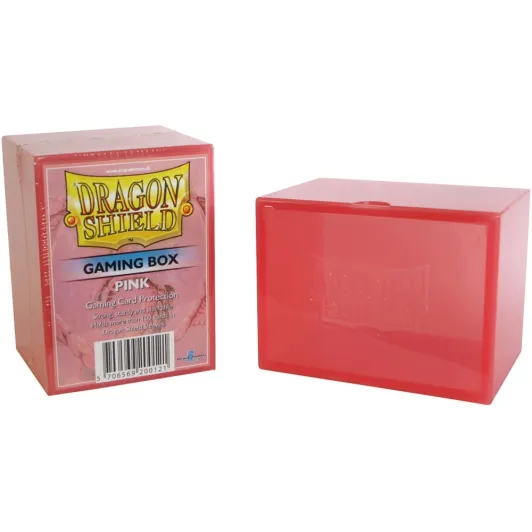 Deck Box Rosa p/ 100 cards - Gaming Box - Dragon Shield