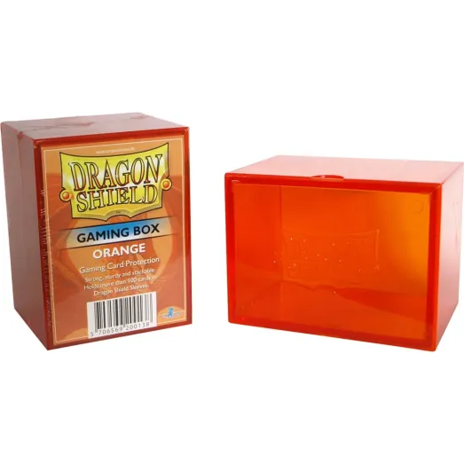 Deck Box Laranja p/ 100 cards - Gaming Box - Dragon Shield