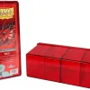 Deck Box Vermelho p/ 300 cards - Four Compartment Box - Dragon Shield
