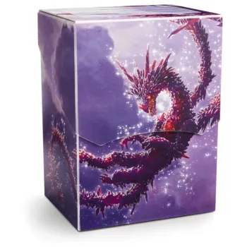 Deck Box Roxo Transparente 'Racan' p/ 75 cards - Dragon Shield