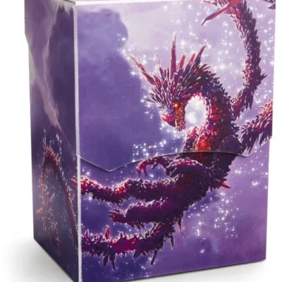 Deck Box Roxo Transparente 'Racan' p/ 75 cards - Dragon Shield