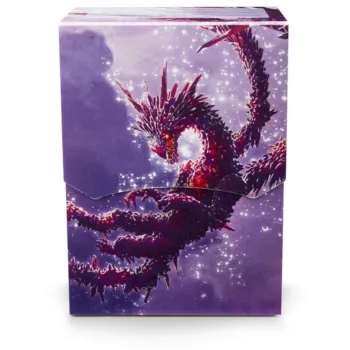 Deck Box Roxo Transparente 'Racan' p/ 75 cards - Dragon Shield