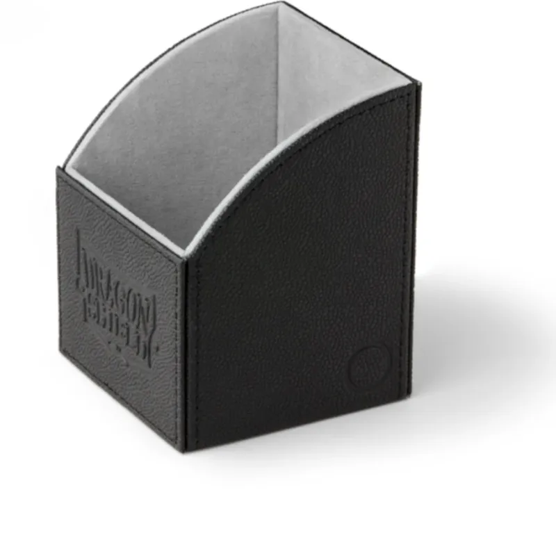 Deck Box Nest 100 Preta/Cinza Claro - Dragon Shield Deck Box Nest 100 Preta/Cinza Claro - Dragon Shield