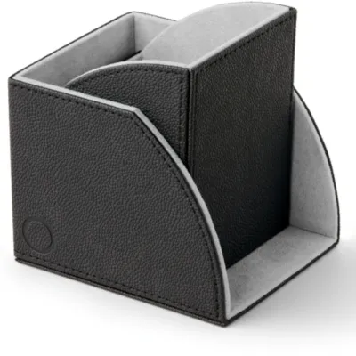 Deck Box Nest 100 Preta/Cinza Claro - Dragon Shield Deck Box Nest 100 Preta/Cinza Claro - Dragon Shield