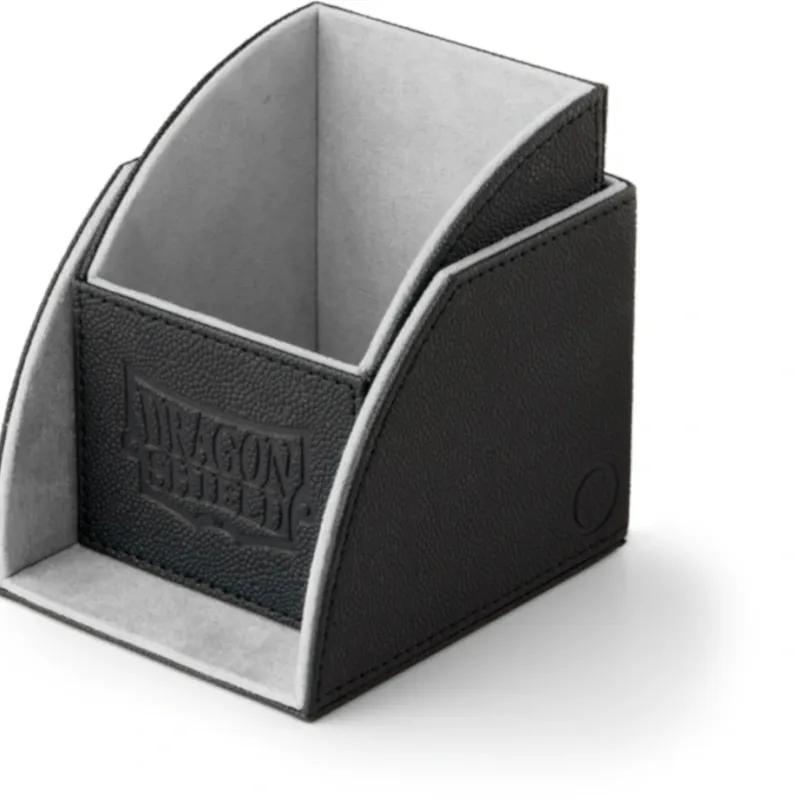 Deck Box Nest 100 Preta/Cinza Claro - Dragon Shield Deck Box Nest 100 Preta/Cinza Claro - Dragon Shield