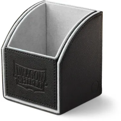 Deck Box Nest 100 Preta/Cinza Claro - Dragon Shield Deck Box Nest 100 Preta/Cinza Claro - Dragon Shield