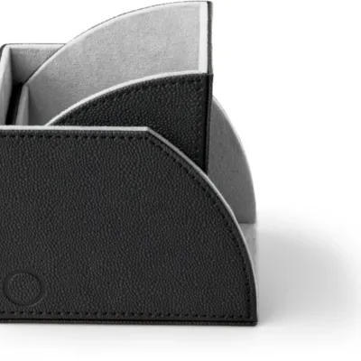 Deck Box Nest 100 Preta/Cinza Claro - Dragon Shield Deck Box Nest 100 Preta/Cinza Claro - Dragon Shield