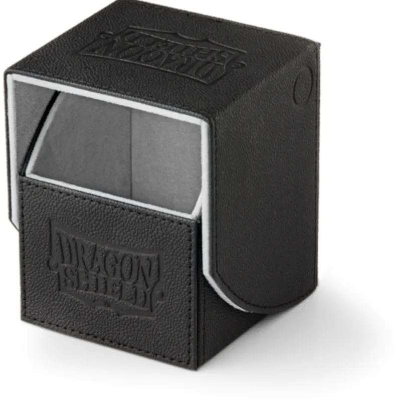 Deck Box Nest 100 Preta/Cinza Claro - Dragon Shield Deck Box Nest 100 Preta/Cinza Claro - Dragon Shield