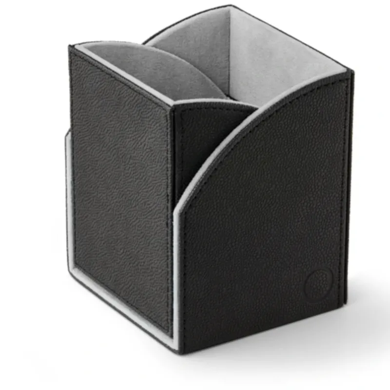 Deck Box Nest 100 Preta/Cinza Claro - Dragon Shield Deck Box Nest 100 Preta/Cinza Claro - Dragon Shield