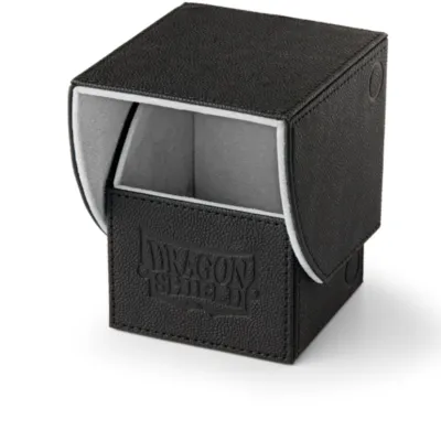 Deck Box Nest 100 Preta/Cinza Claro - Dragon Shield Deck Box Nest 100 Preta/Cinza Claro - Dragon Shield
