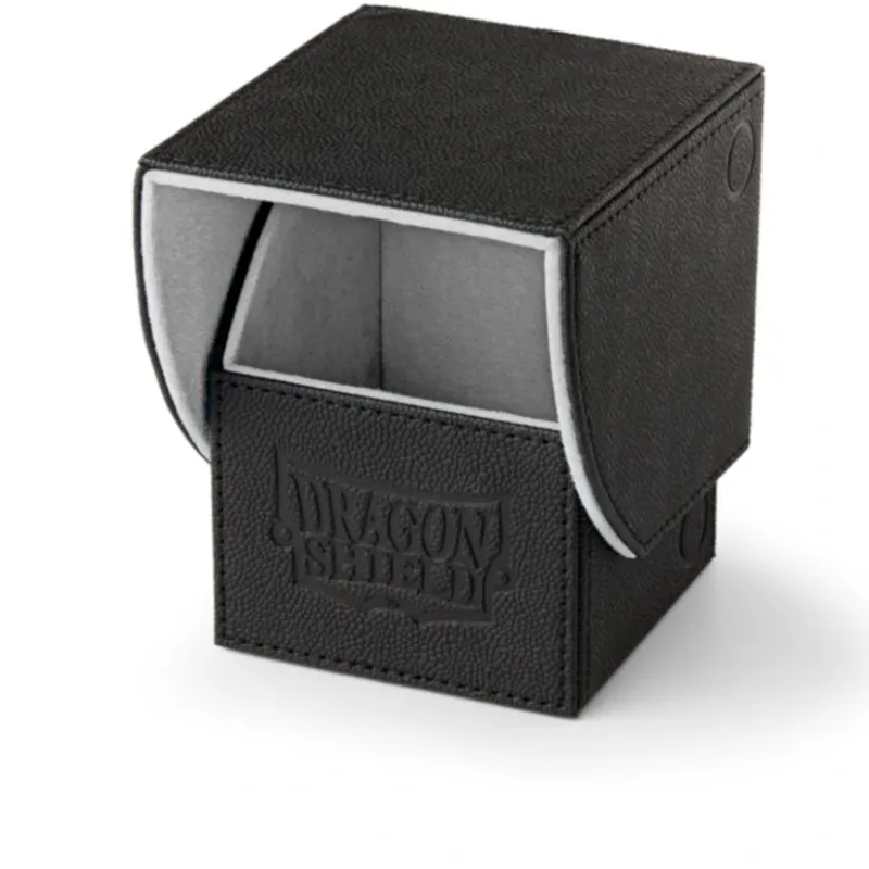 Deck Box Nest 100 Preta/Cinza Claro - Dragon Shield Deck Box Nest 100 Preta/Cinza Claro - Dragon Shield