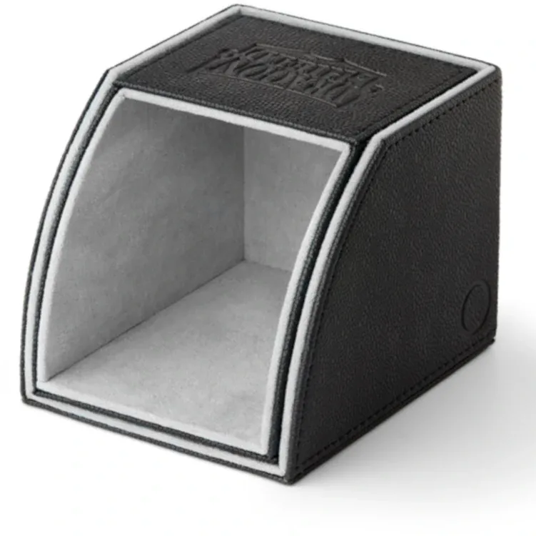 Deck Box Nest 100 Preta/Cinza Claro - Dragon Shield Deck Box Nest 100 Preta/Cinza Claro - Dragon Shield