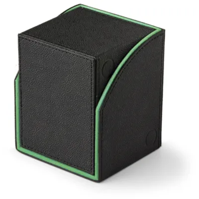 Deck Box Nest 100 Preta/Verde - Dragon Shield Deck Box Nest 100 Preta/Verde - Dragon Shield