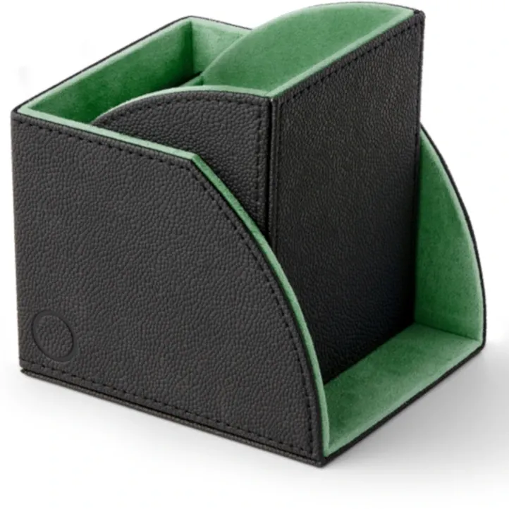 Deck Box Nest 100 Preta/Verde - Dragon Shield Deck Box Nest 100 Preta/Verde - Dragon Shield