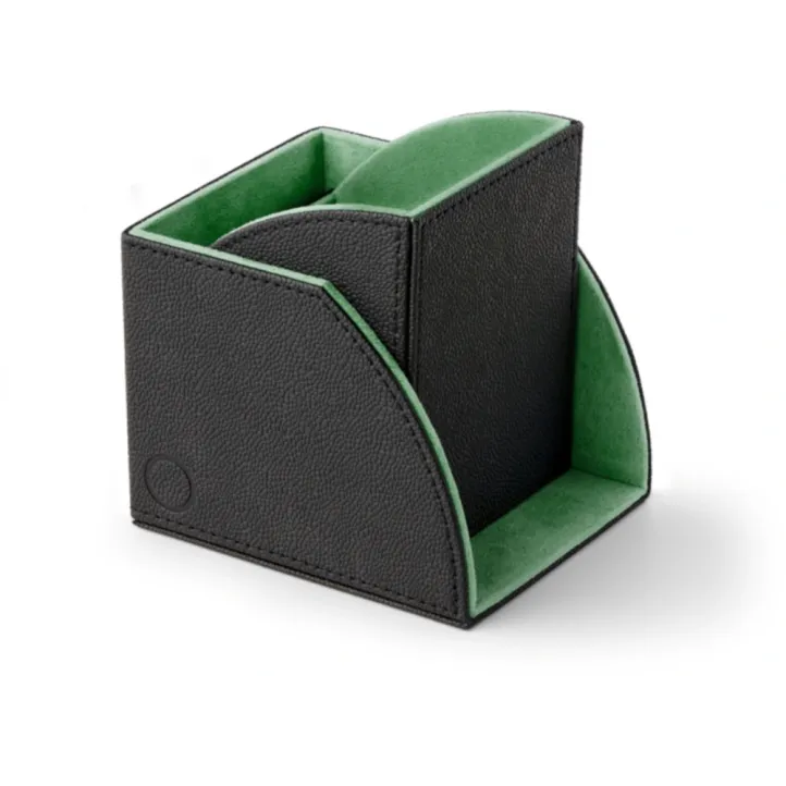 Deck Box Nest 100 Preta/Verde - Dragon Shield Deck Box Nest 100 Preta/Verde - Dragon Shield