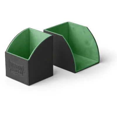 Deck Box Nest 100 Preta/Verde - Dragon Shield Deck Box Nest 100 Preta/Verde - Dragon Shield