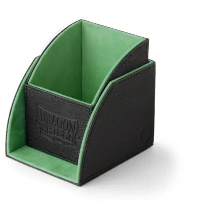 Deck Box Nest 100 Preta/Verde - Dragon Shield Deck Box Nest 100 Preta/Verde - Dragon Shield