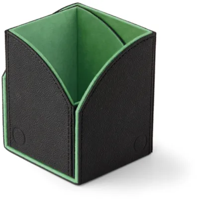 Deck Box Nest 100 Preta/Verde - Dragon Shield Deck Box Nest 100 Preta/Verde - Dragon Shield