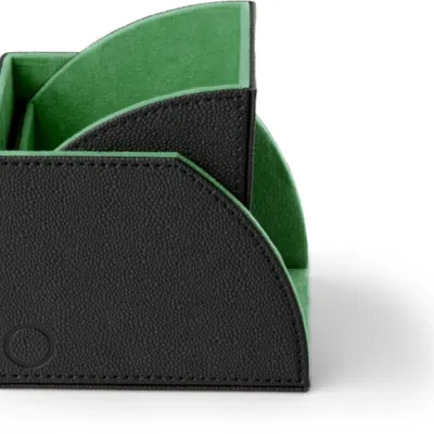 Deck Box Nest 100 Preta/Verde - Dragon Shield Deck Box Nest 100 Preta/Verde - Dragon Shield