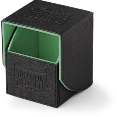 Deck Box Nest 100 Preta/Verde - Dragon Shield Deck Box Nest 100 Preta/Verde - Dragon Shield