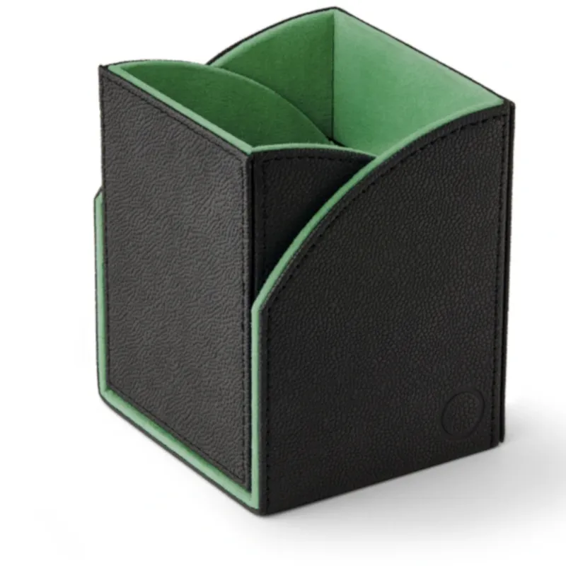 Deck Box Nest 100 Preta/Verde - Dragon Shield Deck Box Nest 100 Preta/Verde - Dragon Shield