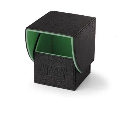 Deck Box Nest 100 Preta/Verde - Dragon Shield Deck Box Nest 100 Preta/Verde - Dragon Shield